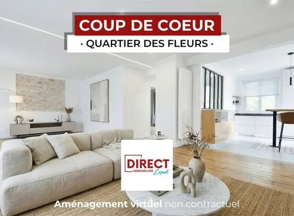 QUARTIER DES FLEURS : MAISON 5/6P DE 137 m2 + EXTERIEUR