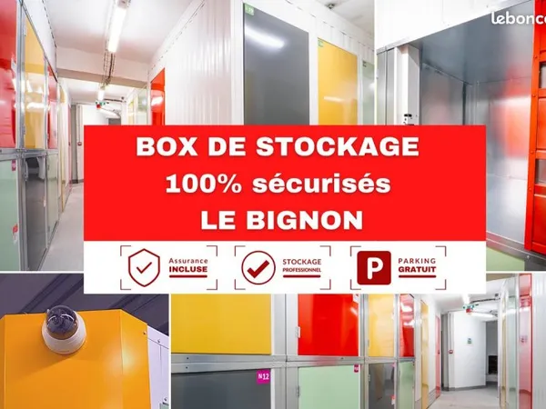 Box à louer - Garde meuble / Le Bignon - Nantes Sud / 5 m2