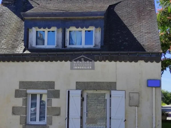 SAINT CARADEC TREGOMEL - Maison de bourg rénovée 2 chambres avec
