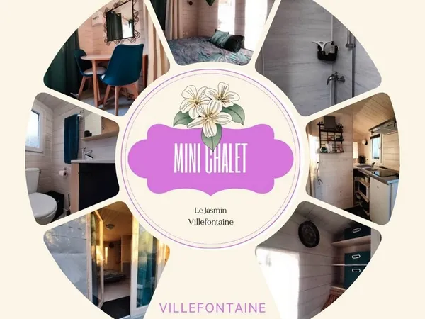 Mini-chalet / studette ultra fonctionnel pour 1 personne - Le Jasmin ¤ durée variable