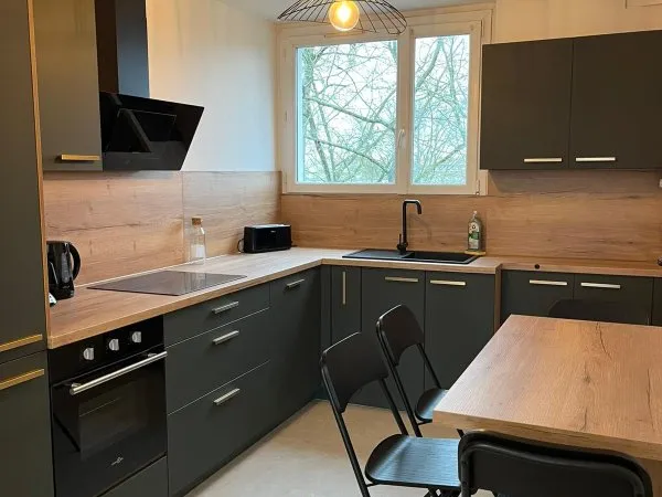 Propose 4 chambres dans appartement en colocation entièrement rénové - 75m²