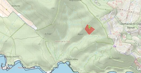 Terrain 14290 m² Bormes-les-Mimosas