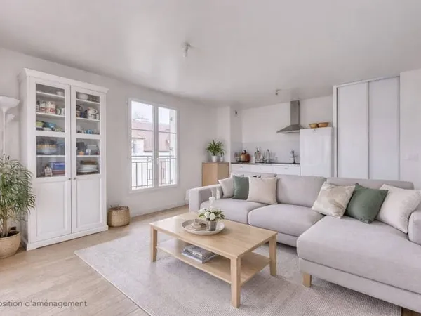 Appartement 3 pièces 58 m²