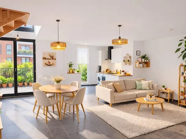 Appartement 3 pièces 62 m²