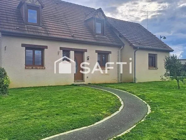 Maison 4chambres-terrain 1415m2-sans travaux