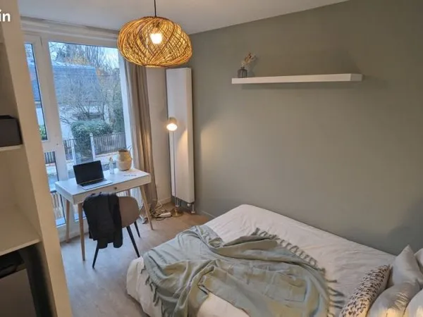 Chambre 1 pièce 22 m²