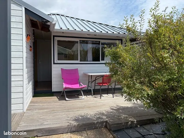 🏡 Chalet meublé 24 m² + terrain 207 m² - PRL Lesconil - À 2 km de la plage