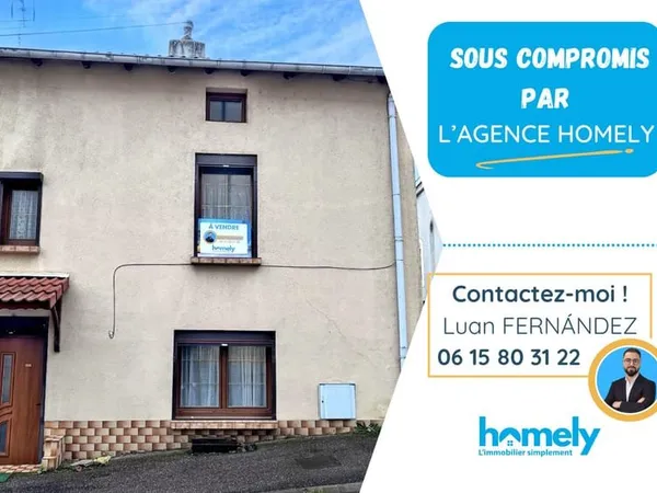 Charmante maison de village de 137 m2 proche de Pont-à-Mousson Fonctionnelle et pleine de potentiel 