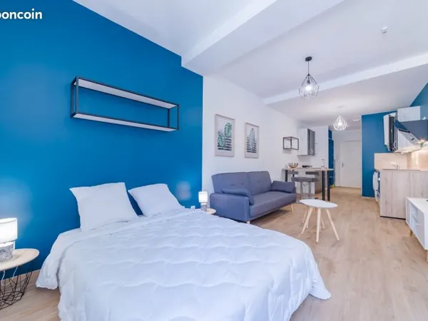 BOURGOIN Centre-Ville T1 bis 31M2 meublé