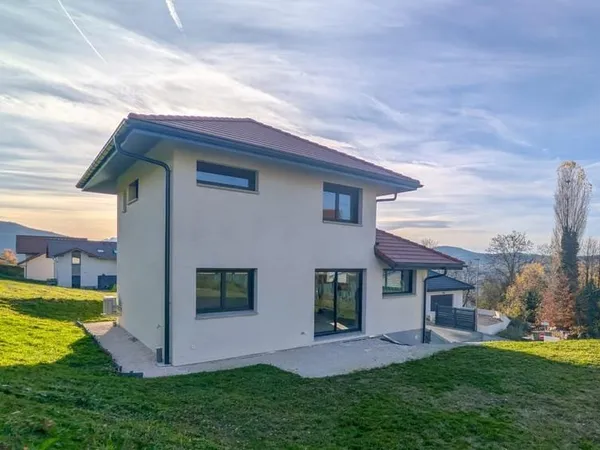 Frangy - Sur le coteau, vue dégagée - Projet Maison Artis