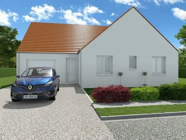 Maison Neuve à SAINT LYE LA FORET