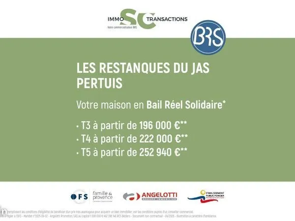 Maison - 4 pièces - Les restanques du jas