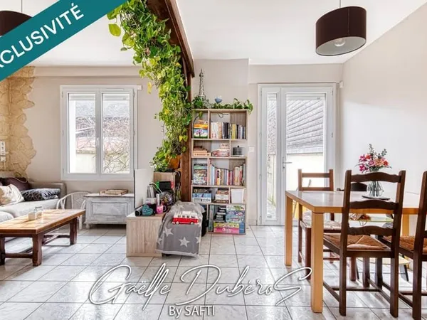 Charmante maison 3 chambres avec grand jardin*** Pré visite 3D disponbible sur demande***