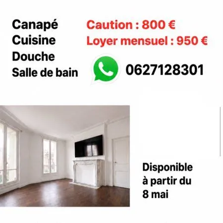 Appartement Location Nogent-sur-Marne 1p 28m² 1000€