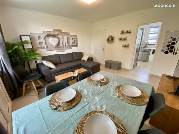 Appartement F4 meublé - 70 m² - Cosne-Cours-sur-Loire Centre