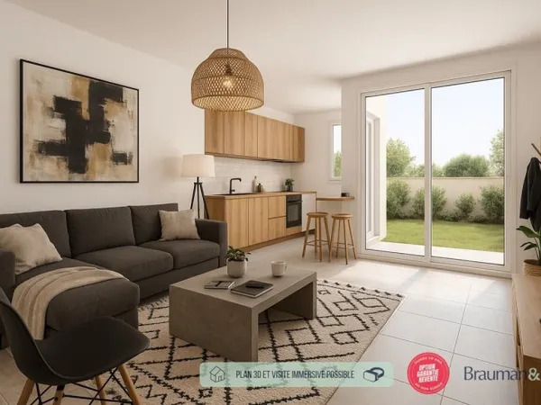 3 PIÈCES de 79m² offrant 143m² de surface privative + PKG(s)