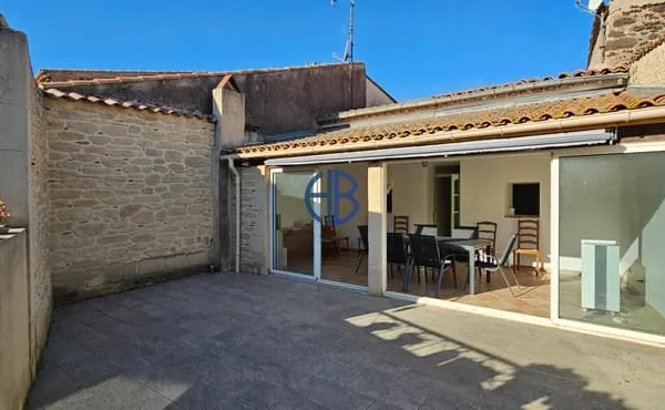 34550 BESSAN-MAISON DE VILLE-4 PIECES-120 M²-GRAND GARAGE