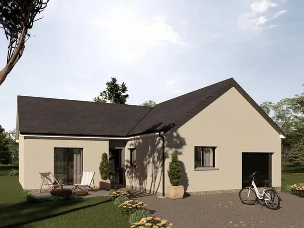 Cléville (76640) - Maison neuve 90 m² + Garage - Terrain + 1 100 m²