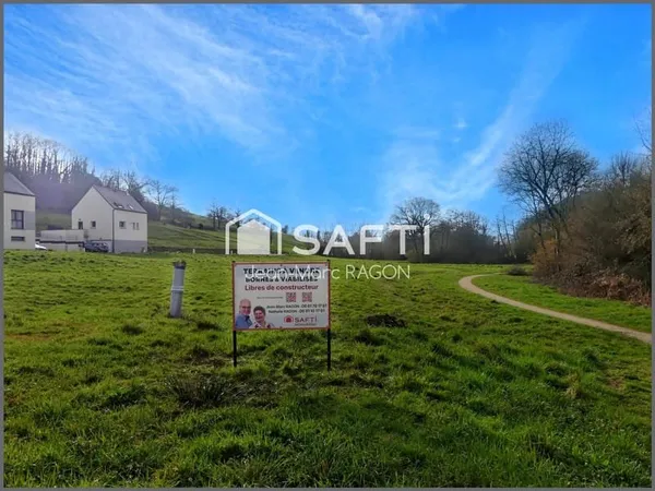 Terrain à bâtir de 486 m²