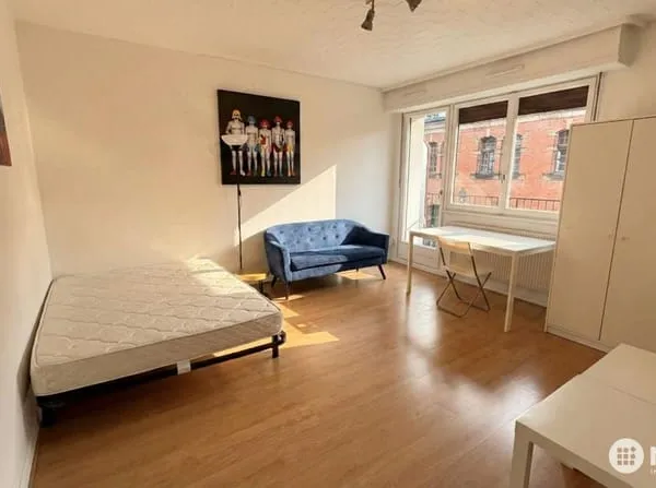 Quartier KABLE, Strasbourg - Appartement F1 meublé avec Balcon