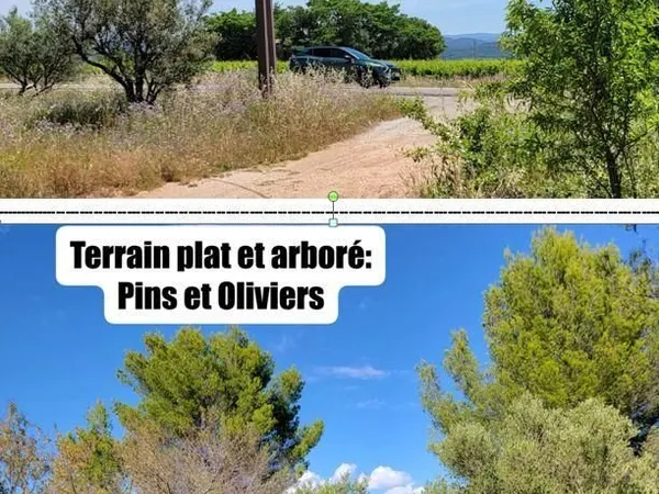 Terrain agricole 6 300 m² uniquement pour projet agricole