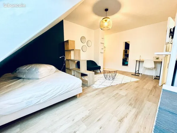 Appartement studio/T1 de 27m2 meublé + parking