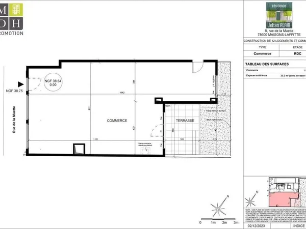Local commercial 110 m²