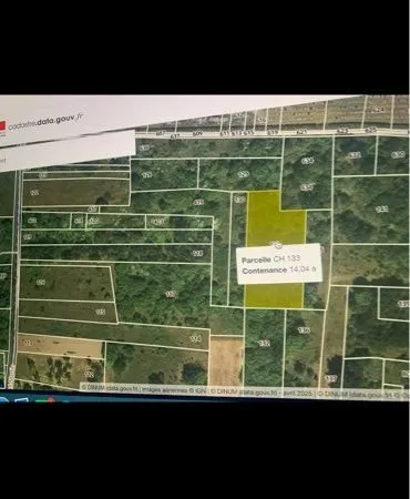 Terrain 1 404 m² - Olivet rue Saint-Martin - Réserve foncière rare