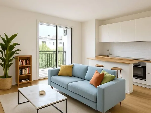 Duplex 2 pièces 48 m²