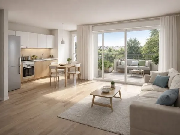 Appartement 2 pièces 46 m²