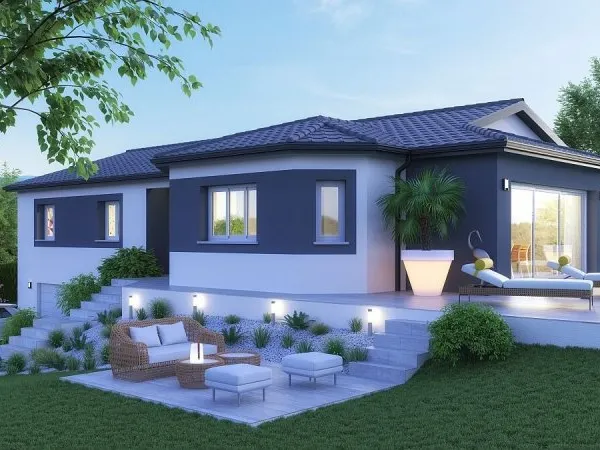 Terrain + maison 110 m²