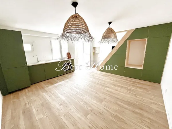A louer bel appartement T3 rénové avec cour Quartier Carnot