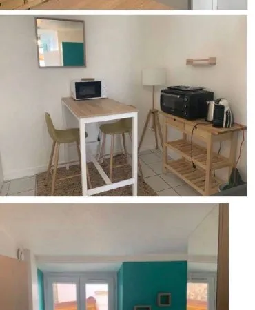 Studio 1 pièce 17 m²