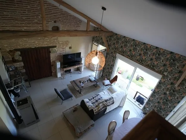 Maison de 4 chambres +dépendance de 166m² à 1h de Bordeaux, 3h de Paris