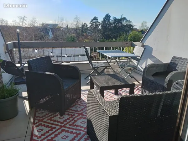 Appartement 4/5 pièces - 96 m² - Robertsau - Terrasse, garage