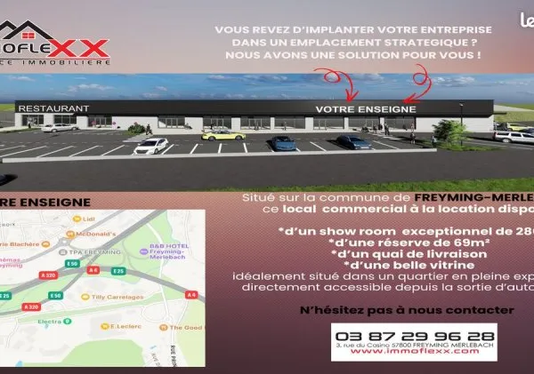 Local commercial 405 m²