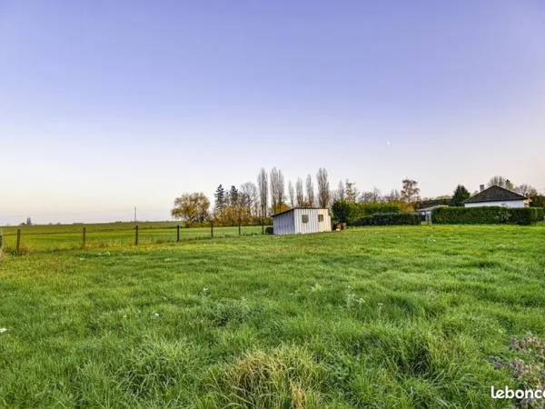 Terrain 400 m² Gonnehem