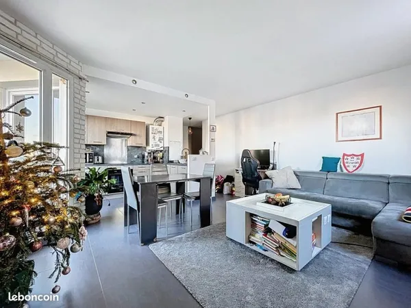 Appartement 3 pièces 63 m²