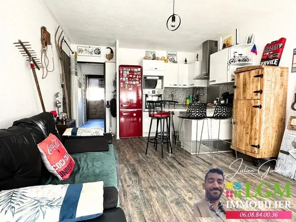 Nîmes Est, à proximité du chemin bas d'Avignon - Appartement 2 pièces de 40 m² rénové récemment avec