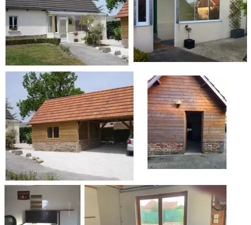 Loue petite maison meublée pour 1 personne ou 1 couple avec terrasse et 2 places de parking