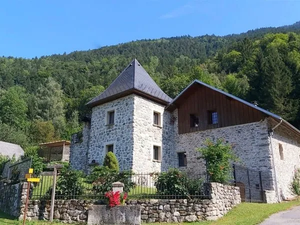 Maison de 3 chambres, Studio au bord de la piscine et Forêt sur 1,5 ha - Maurienne.