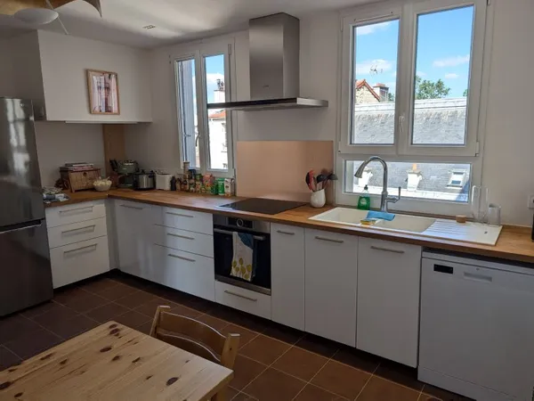 Loue Lumineux appartement de 84m², refait à neuf, au calme, Malakoff centre ville - 3 chambres