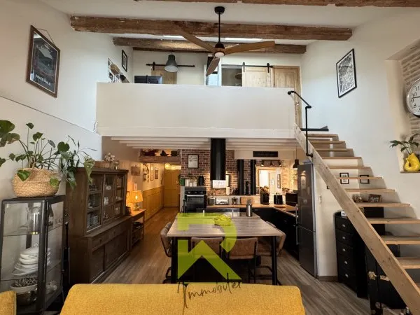 Appartement 136 m2 Vue canal 4 chambres Narbonne centr