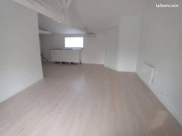 Logement 2 chambres avec jardin