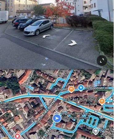 Lot de 5 parkings