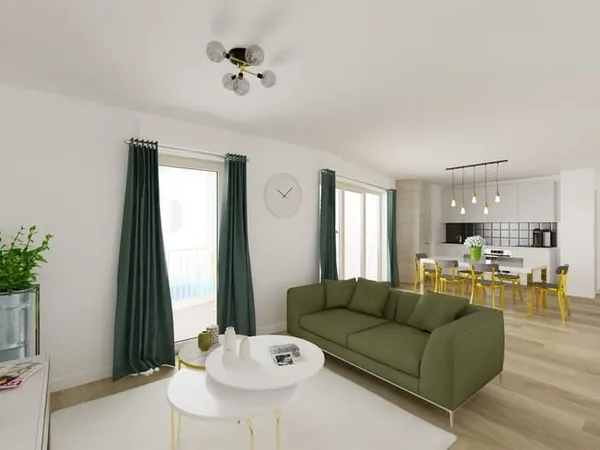 Appartement 2 pièces 42 m²