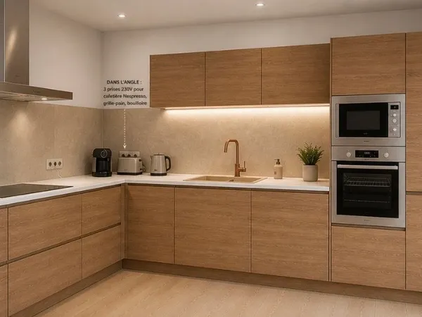 Colocation neuve meublée 2 chambres SDB privatives - terrasse - proche gare