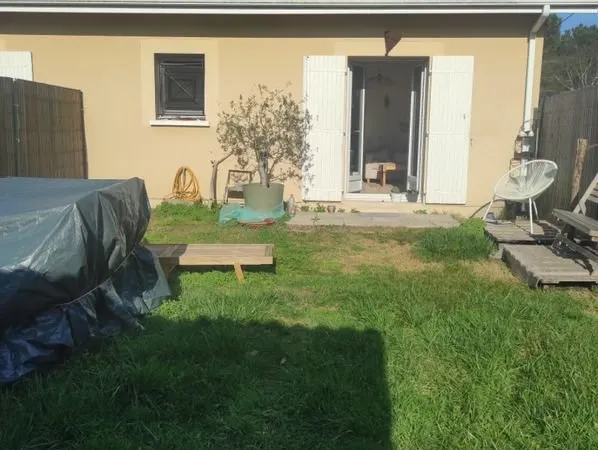 Maison 2 pièces avec jardin