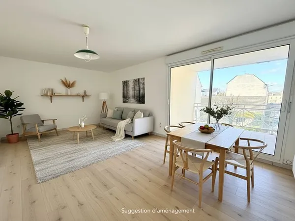 Appartement Angers 3 pièce(s) 71 m2 + parking
