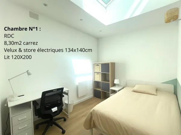 Loue chambre colocation